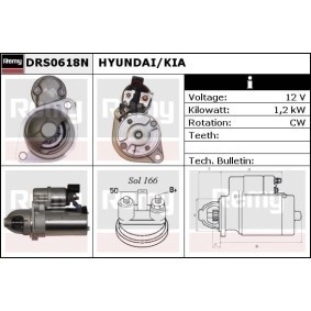 Anlasser für HYUNDAI von DELCO REMY