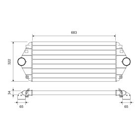 Acquista Intercooler da VALEO 816851 a buon mercato per soli 129,61 €
