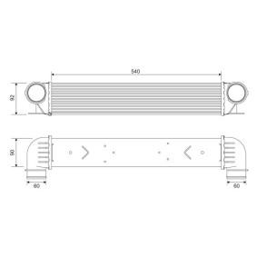 Acquista Intercooler da VALEO online per 5 Sedan (E39) a prezzi moderati
