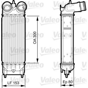 Ladeluftkühler 818244 von VALEO günstig für 200,39 € online kaufen