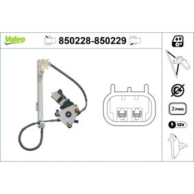 Achetez des Lève-vitre VALEO 850228 à prix pour 317,44 €