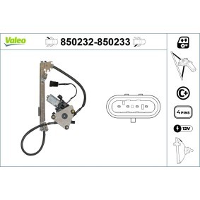 Achetez des Lève-vitre VALEO 850232 à prix pour 156,12 €