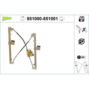 Acquista Alzacristallo da VALEO 851000 a buon mercato per soli 113,04 €