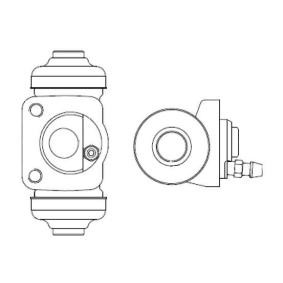 Radbremszylinder für TOYOTA von BOSCH