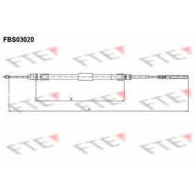 Handbremsseil FBS03020 von FTE günstig für 16,14 € online kaufen