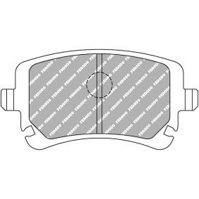 Achetez des Plaquettes de frein FERODO RACING FCP1655H à prix pour 199,01 €