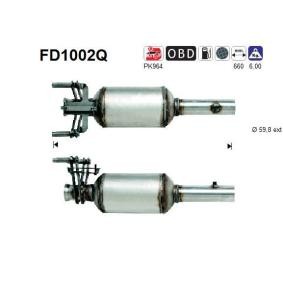 Partikelfilter (DPF) für MERCEDES-BENZ von AS