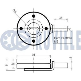 Zahnriemensatz 5500170 von RUVILLE günstig für 72,61 € online kaufen