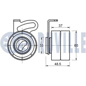 Schwingungsdämpfer, Keilrippenriemen 55022 von RUVILLE günstig für 21,78 € online kaufen