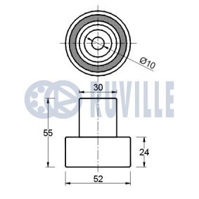 Spannarm, Keilrippenriemen 55042 von RUVILLE günstig für 54,68 € online kaufen