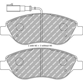 Achetez des Plaquettes de frein FERODO RACING FDS1468 à prix pour 149,49 €