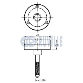 Generatorfreilauf 56543 von RUVILLE günstig für 33,84 € online kaufen