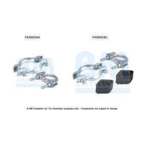 Achetez des Kit d'assemblage, tuyau d'échappement BM CATALYSTS FK50034 à prix pour 7,30 €