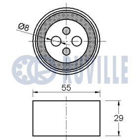 Radlagersatz 5723D von RUVILLE günstig für 58,16 € online kaufen