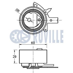 Wasserpumpe 65018 von RUVILLE günstig für 39,52 € online kaufen