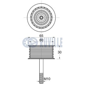 Wasserpumpe 66971 von RUVILLE günstig für 54,82 € online kaufen