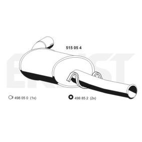Compre Panela de escape de ERNST online para JUMPER Camião de plataforma/chassis (230) a preços moderados