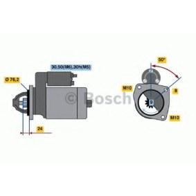 Anlasser für BMW von BOSCH