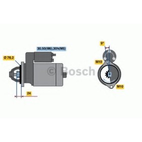 Anlasser für BMW von BOSCH