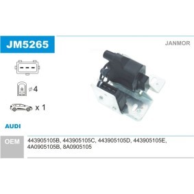 Köp Tändspole av JANMOR JM5265 till det låga priset 2353,95 kr