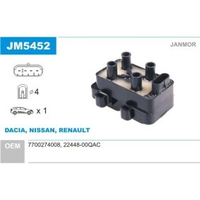 Osta Sytytyspuola JANMOR:llä JM5452 edullisesti hintaan 36,69 €