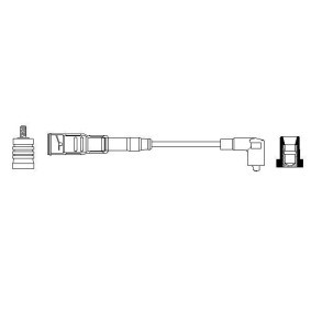 Zündkabel für MERCEDES-BENZ von BOSCH