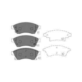 Bremsbeläge KBP-1018 von KAVO PARTS günstig für 44,74 € online kaufen