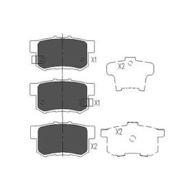 Bremsbeläge für ROVER von KAVO PARTS