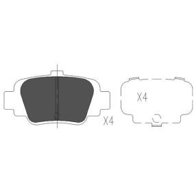 Bremsbeläge KBP-6547 von KAVO PARTS günstig für 31,32 € online kaufen