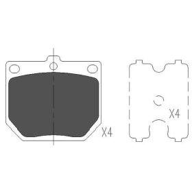 Osta KAVO PARTS Jarrupalat netistä CORONA (XT1_, TT1_, RT1_)-mallille edulliseen hintaan
