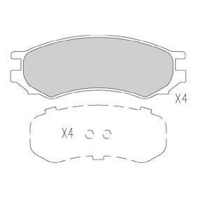 Bremsbeläge KBP-6595 von KAVO PARTS günstig für 30,39 € online kaufen