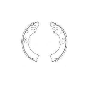 Bremsbackensatz KBS-7421 von KAVO PARTS günstig für 23,13 € online kaufen