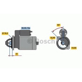 Anlasser für BMW von BOSCH