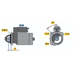 Anlasser für RENAULT von BOSCH