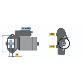 Anlasser für RENAULT von BOSCH
