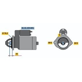 Anlasser 0 986 019 980 von BOSCH günstig für 104,89 € online kaufen