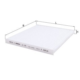 Innenraumfilter LA 1159 von KNECHT günstig für 37,91 € online kaufen