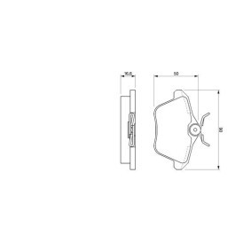 Bremsbeläge 0 986 424 506 von BOSCH günstig für 43,34 € online kaufen