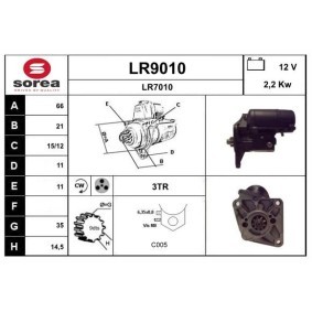 Compre Motor de arranque da SNRA LR9010 a um preço baixo por 235,31 €