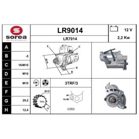 Compre Motor de arranque da SNRA LR9014 a um preço baixo por 260,45 €