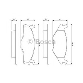 Bremsbeläge 0 986 465 961 von BOSCH günstig für 36,20 € online kaufen
