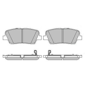 Achetez des Plaquettes de frein MOTAQUIP LVXL1680 à prix pour 37,12 €