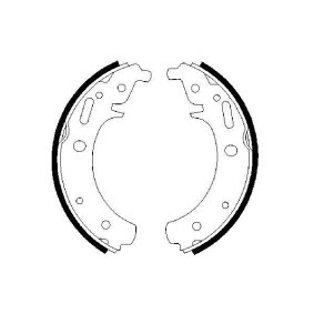 Comprar Juego de zapatas de frenos de BOSCH 0 986 487 223 a bajo precio de 31,87 €