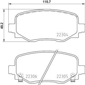 Compre Pastilhas de travão da MINTEX MDB3769 a um preço baixo por 46,36 €