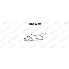 Vorschalldämpfer für MERCEDES-BENZ von VENEPORTE