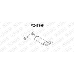 Endschalldämpfer MZ47195 von VENEPORTE günstig für 51,07 € online kaufen