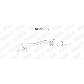 Endschalldämpfer NS53002 von VENEPORTE günstig für 69,72 € online kaufen