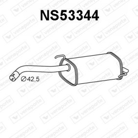 Endschalldämpfer NS53344 von VENEPORTE günstig für 85,55 € online kaufen