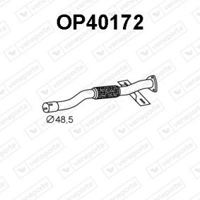 Achetez des Tuyau d'échappement VENEPORTE OP40172 à prix pour 128,81 €