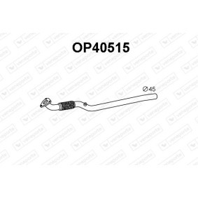 Achetez des Tuyau d'échappement VENEPORTE OP40515 à prix pour 82,66 €